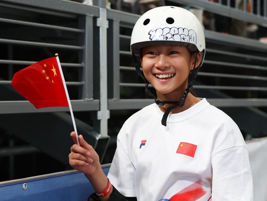 빠리올림픽 중국대표단 최년소 선수 정호호
